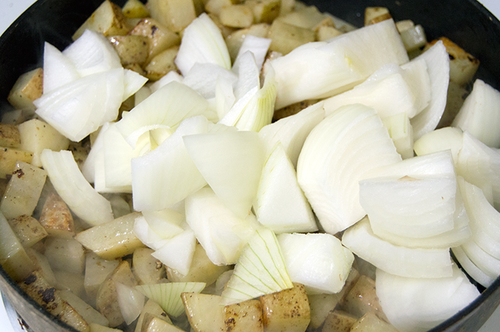 onions and potatoes