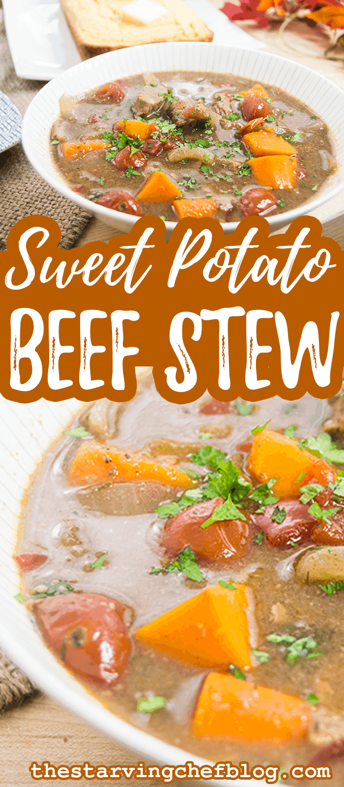 Easy Hearty Slow Cooker Sweet Potato Stew - The Starving Chef