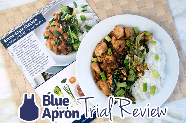 Blue Apron Trial: Adobo Chicken
