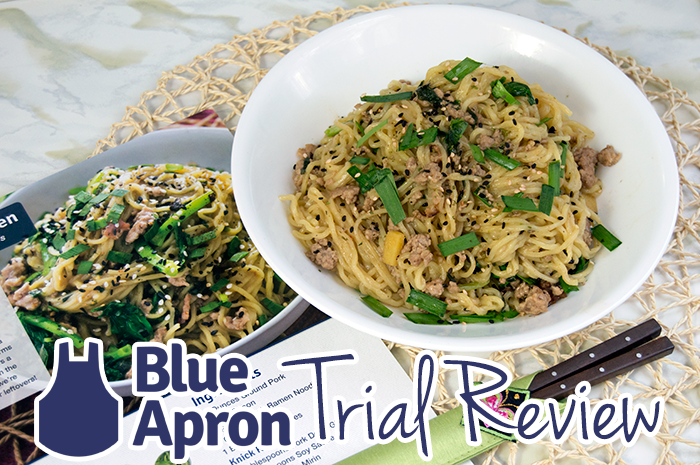 Blue Apron Trial: Pork Mazemen