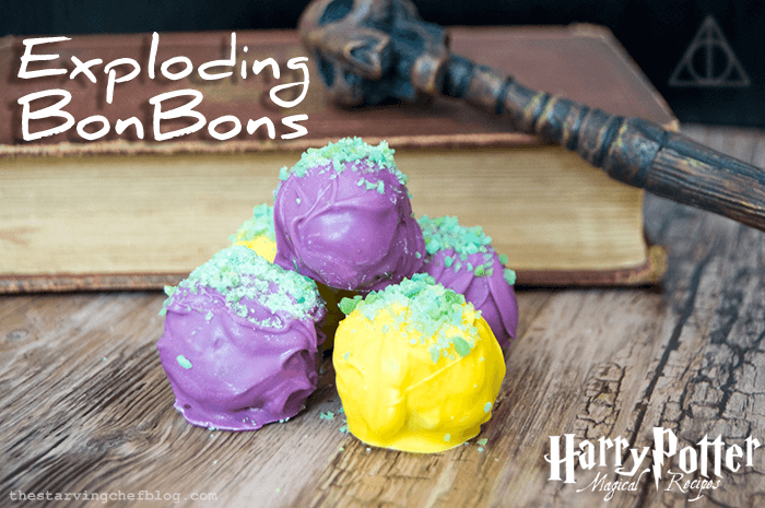 Exploding BonBons | Harry Potter Inspired Recipes