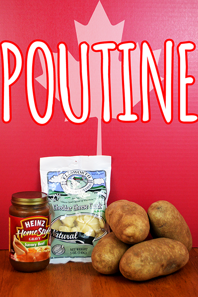 ingredients for poutine