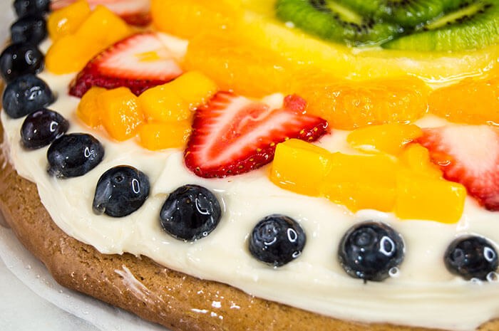 Rainbow Fruit Pizza