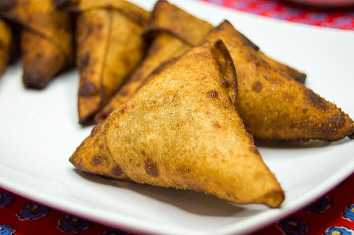 fried samosa