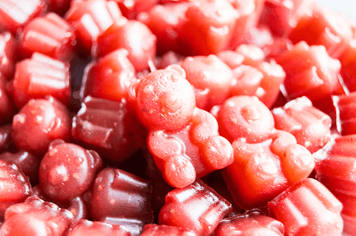 Strawberry Gummy Bears