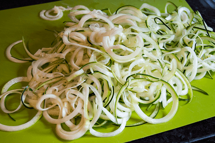 zucchini spirals