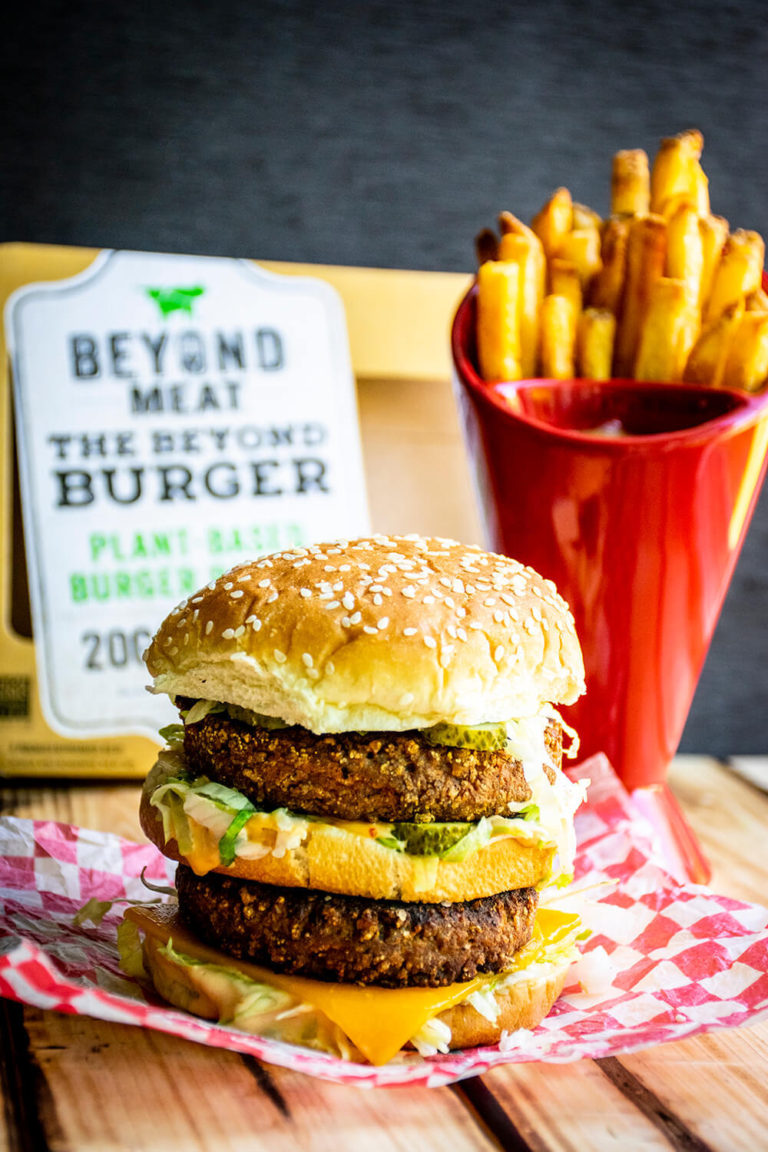 Faux Big Mac Recipe (with Plant-Based Meat!)