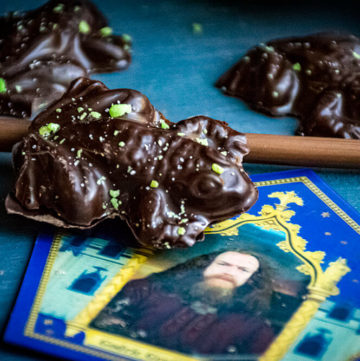 chocolate frogs lupin
