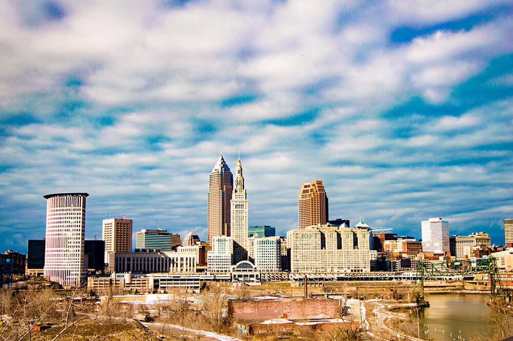 cleveland skyline