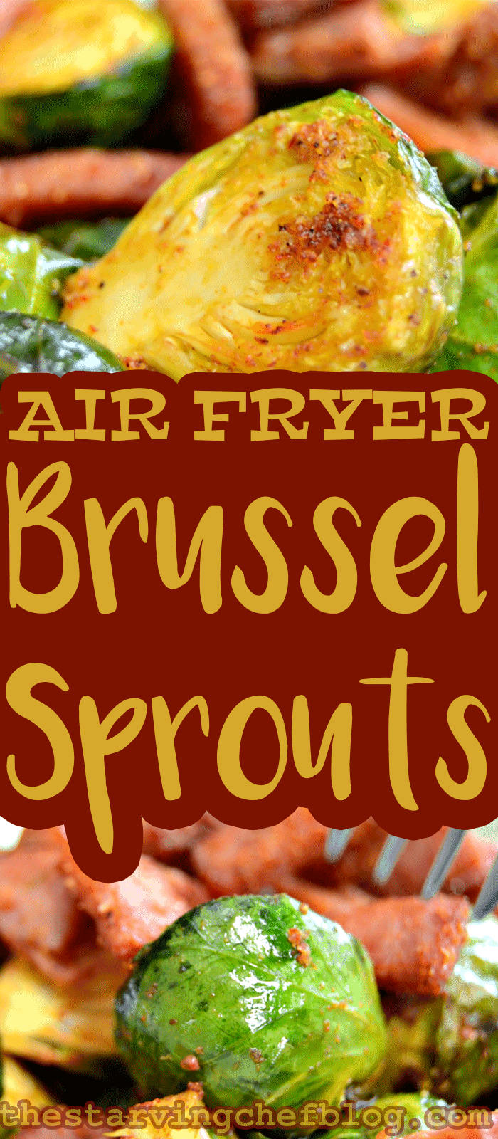 Air Fryer Crispy Paprika Brussels Sprouts