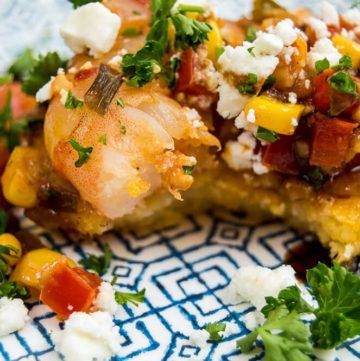 shrimp polenta