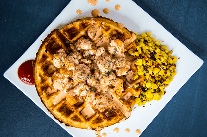 Cheddar Bay Biscuit Waffles, Recipe