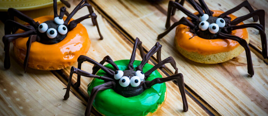 spider doughnuts
