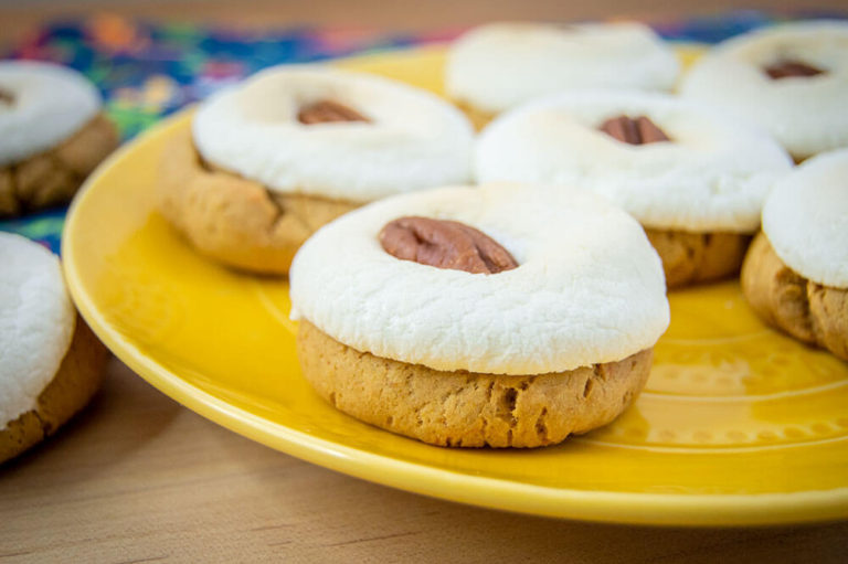 Sweet Potato Marshmallow Cookies