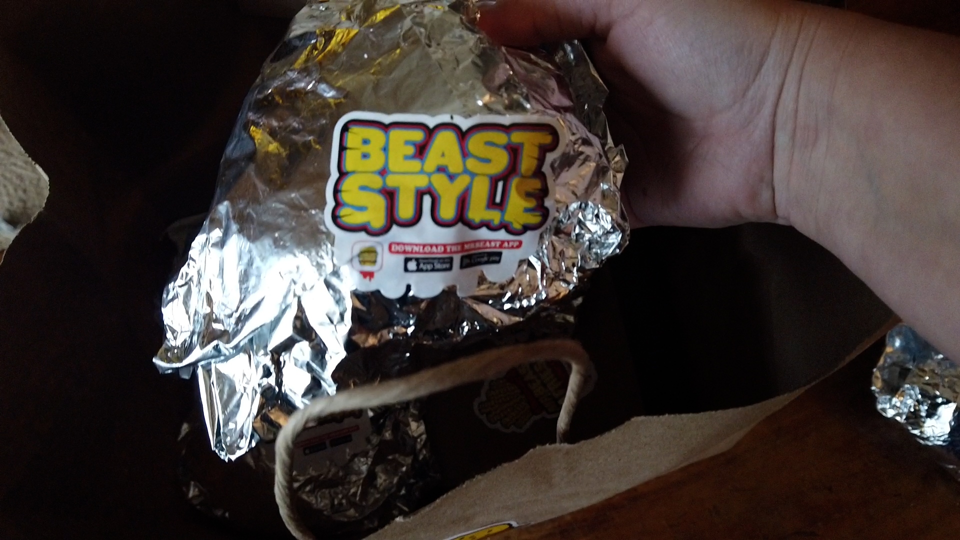beast style burger