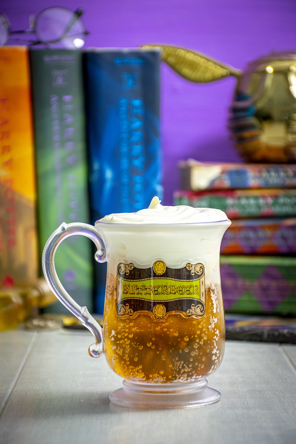 Best Copycat BUTTERBEER from Universal Studios - The Starving Chef