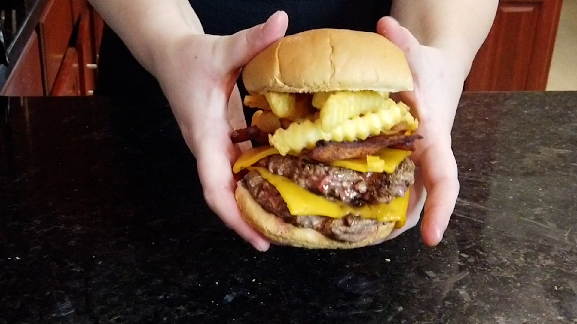 Trying Mrbeast burgers for the first time review! Beast style