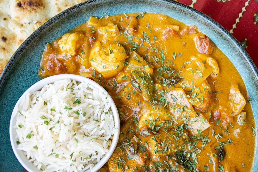 curry shrimp