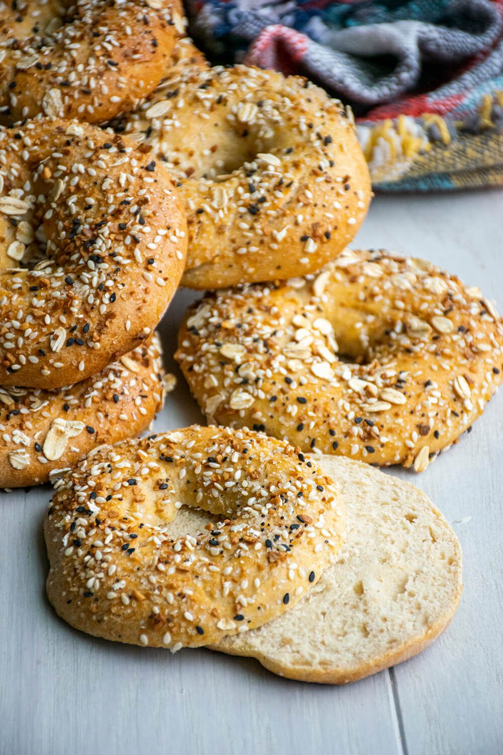 No Yeast, No Rise DIY Bagels - The Starving Chef