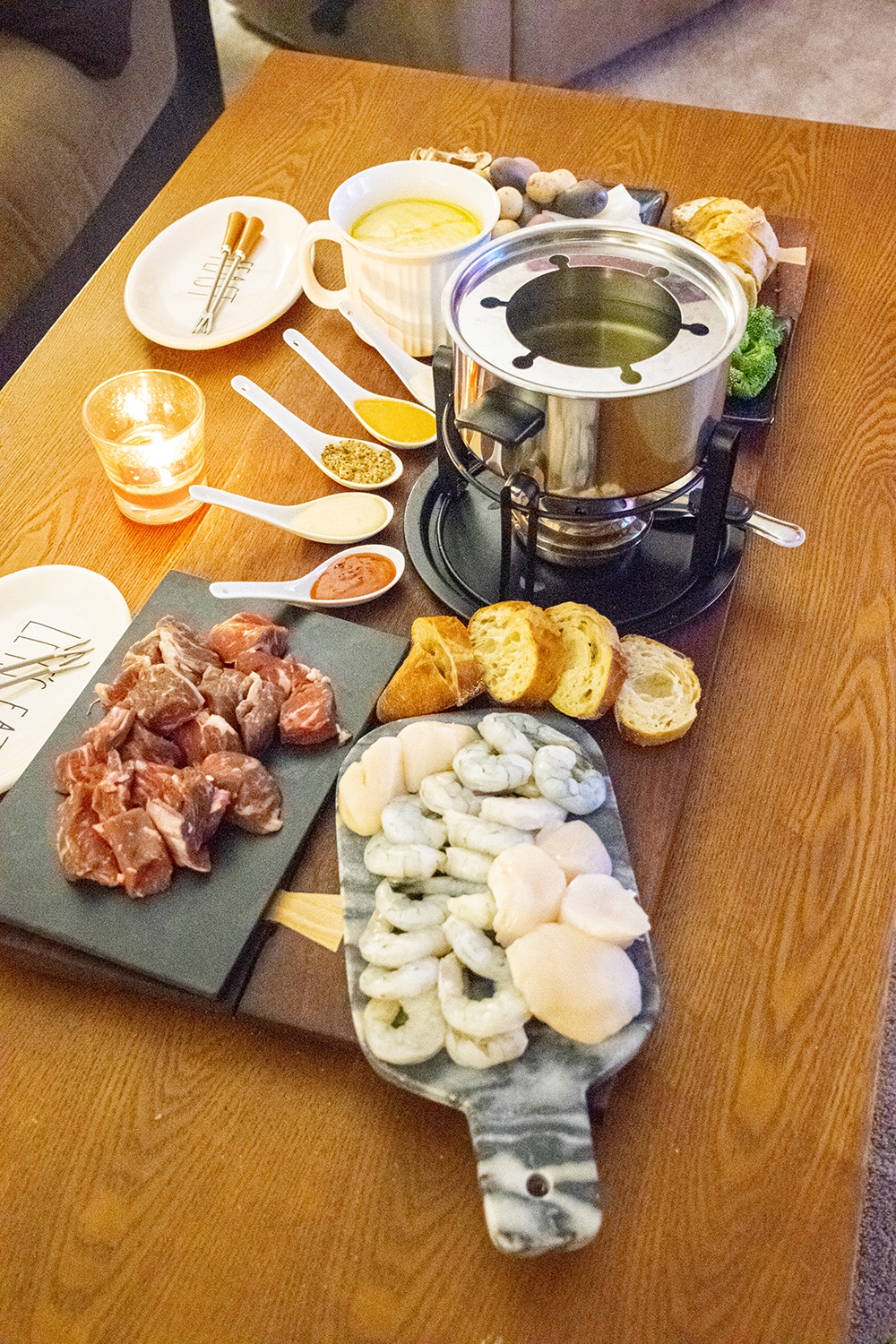 fondue night for two