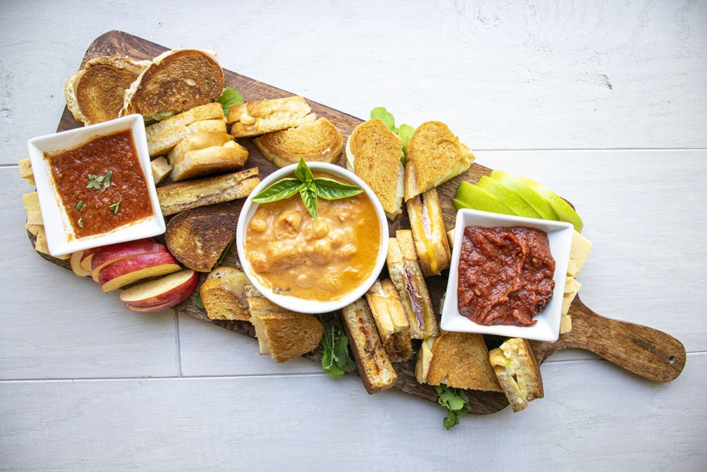 grilled cheese sampler