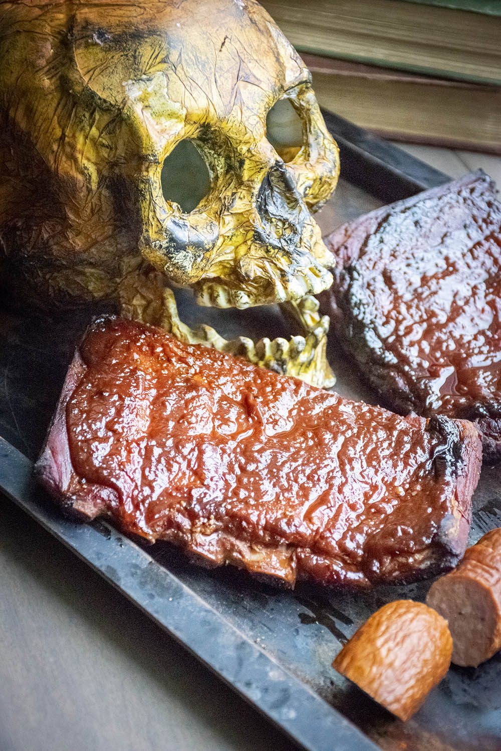 skeleton ribs halloween recipe