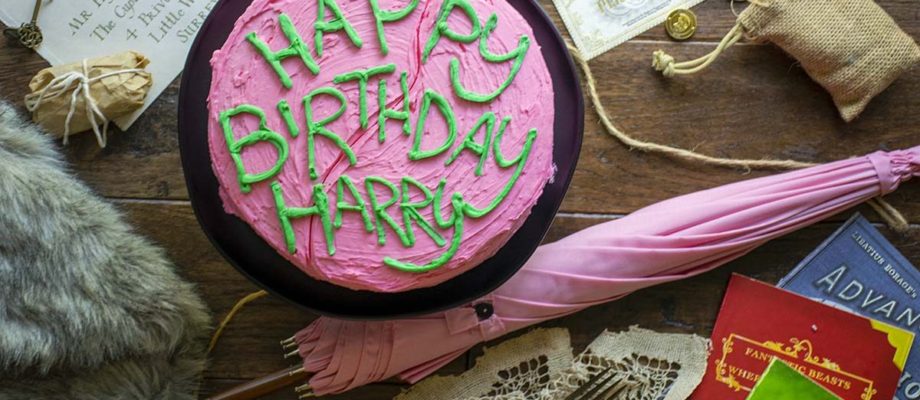 harry potter birthday cake