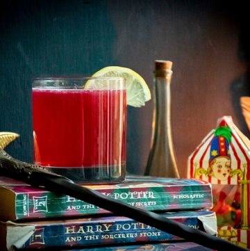 harry potter red cocktail