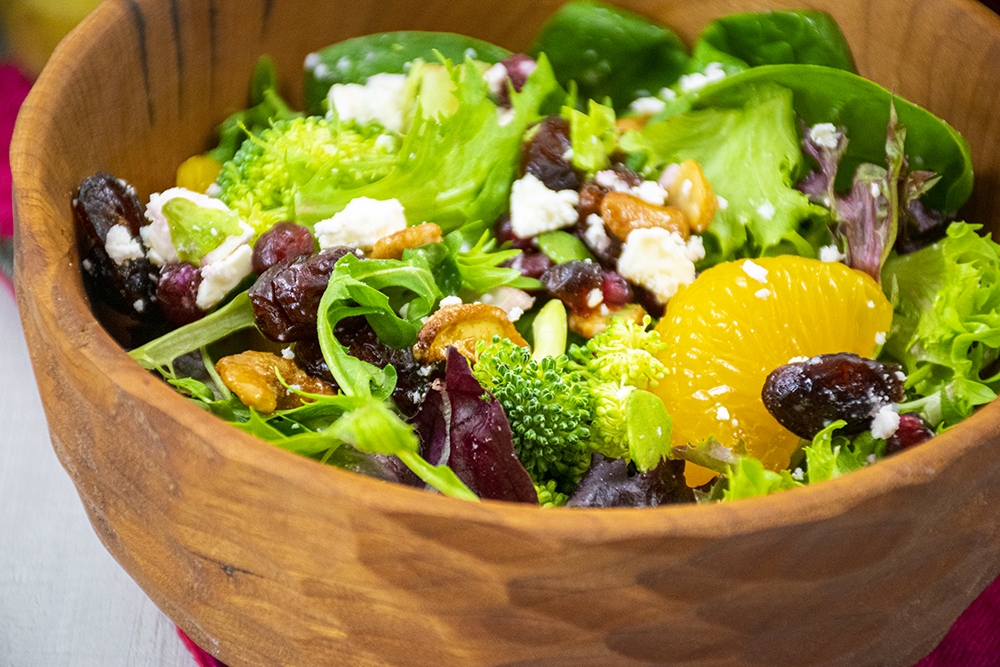 healthy winter salad