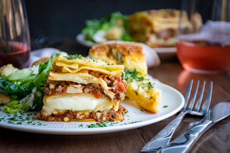 Four Cheese Lasagna Recipe