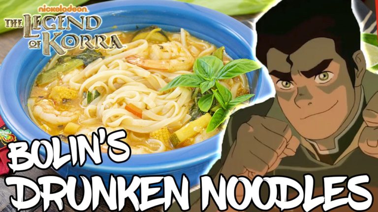Bolin’s Drunken Noodles | Legend of Korra Inspired Recipes