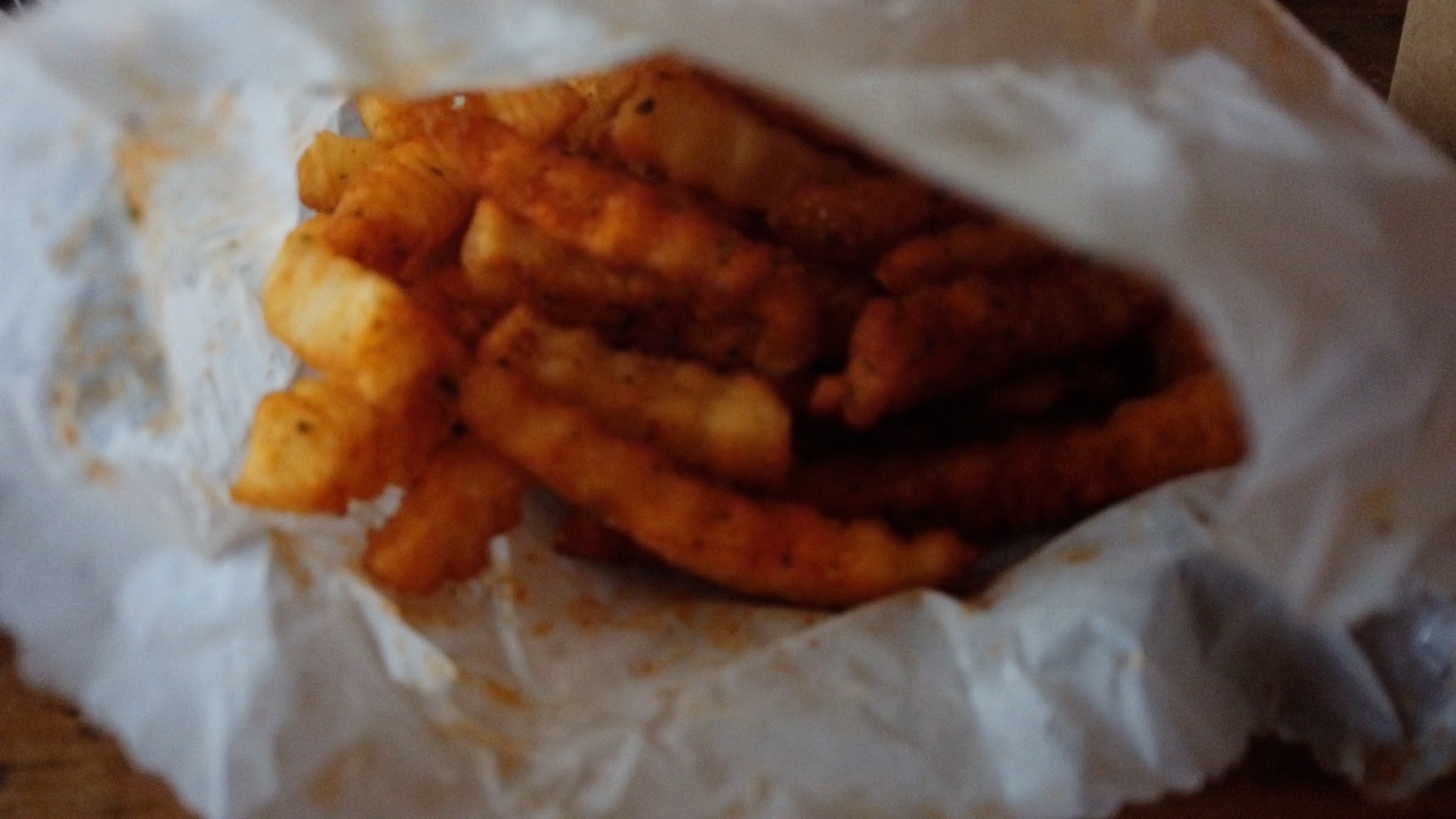 seasoned crinkle fries mrbeast
