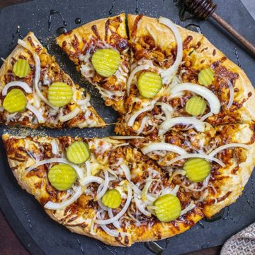 nashville chicken pizza