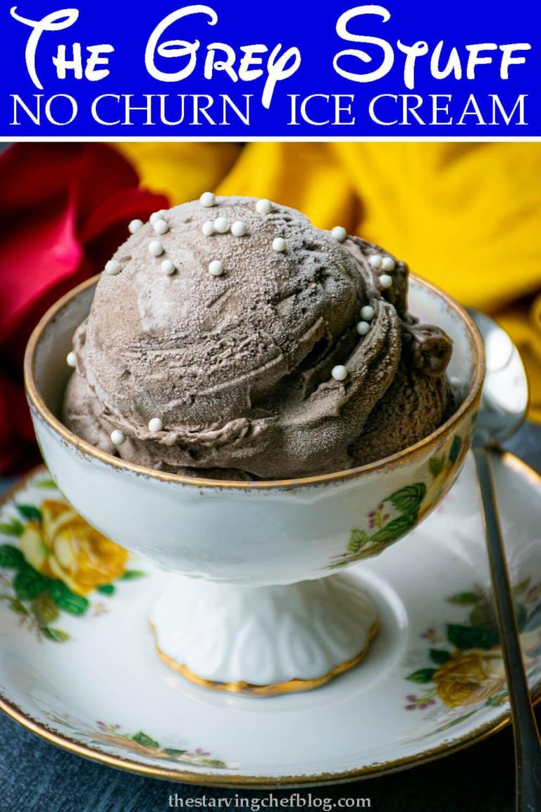 “Grey Stuff” Ice Cream from Beauty and the Beast