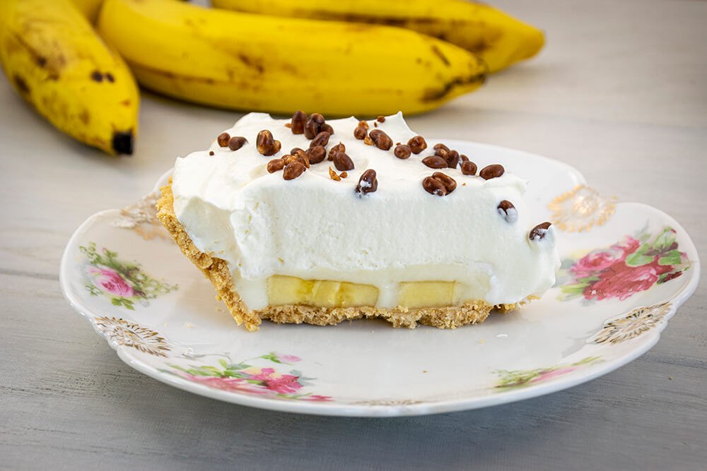 protein banana pudding pie