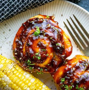 sticky chicken buns