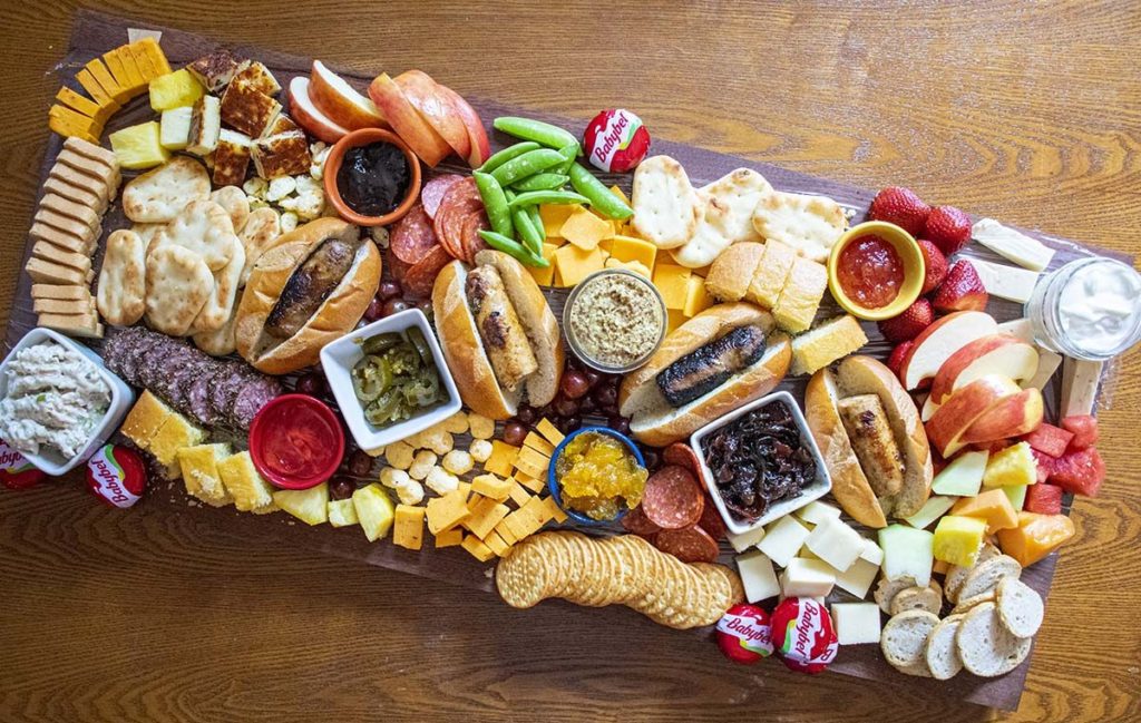 summer charcuterie board