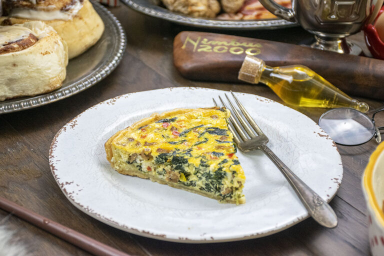 Quidditch Pitch Quiche | Harry Potter Inspired Recipes