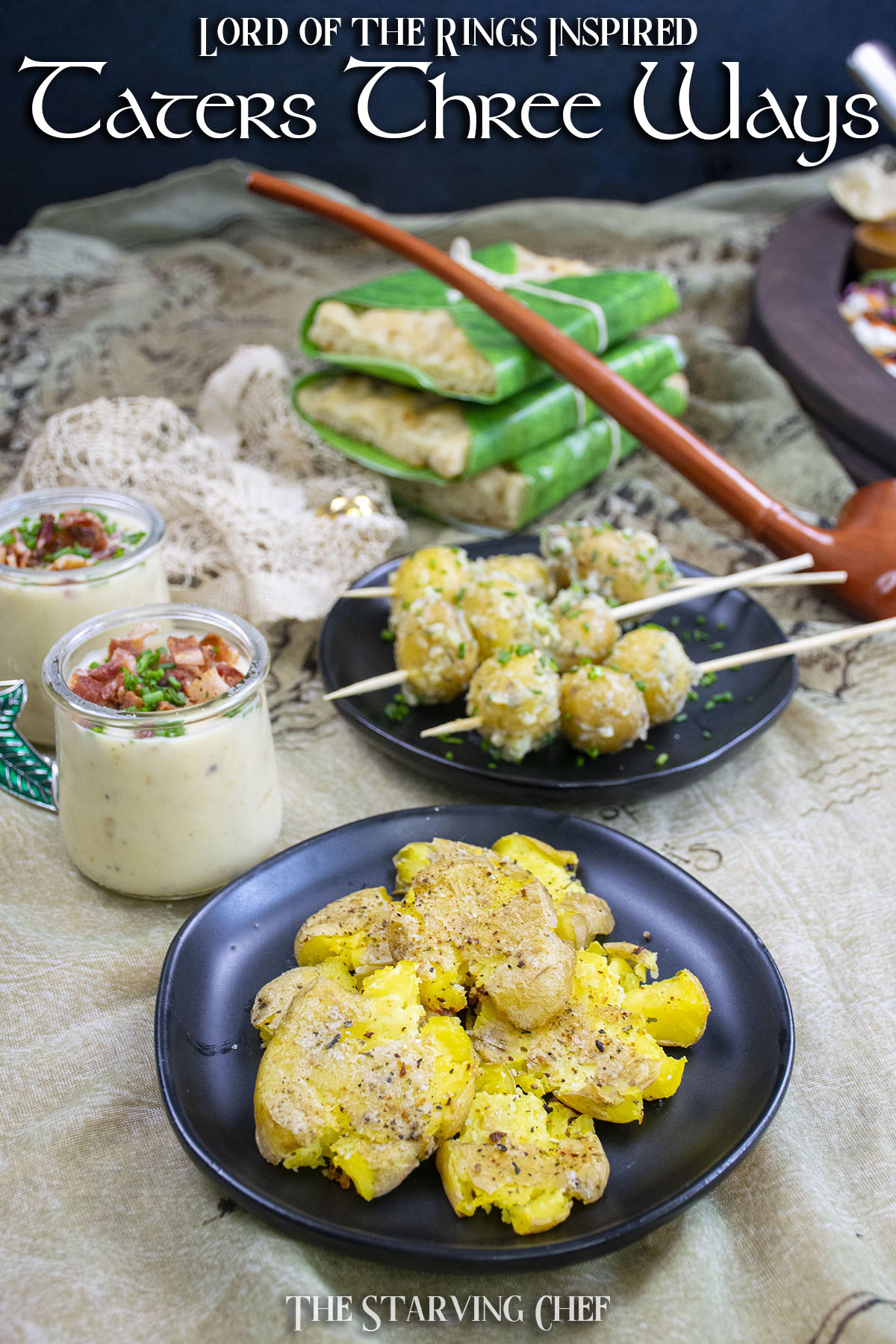 Lord of the Rings Potatoes Three Ways Boil 'Em, Mash 'Em, Stick 'Em in