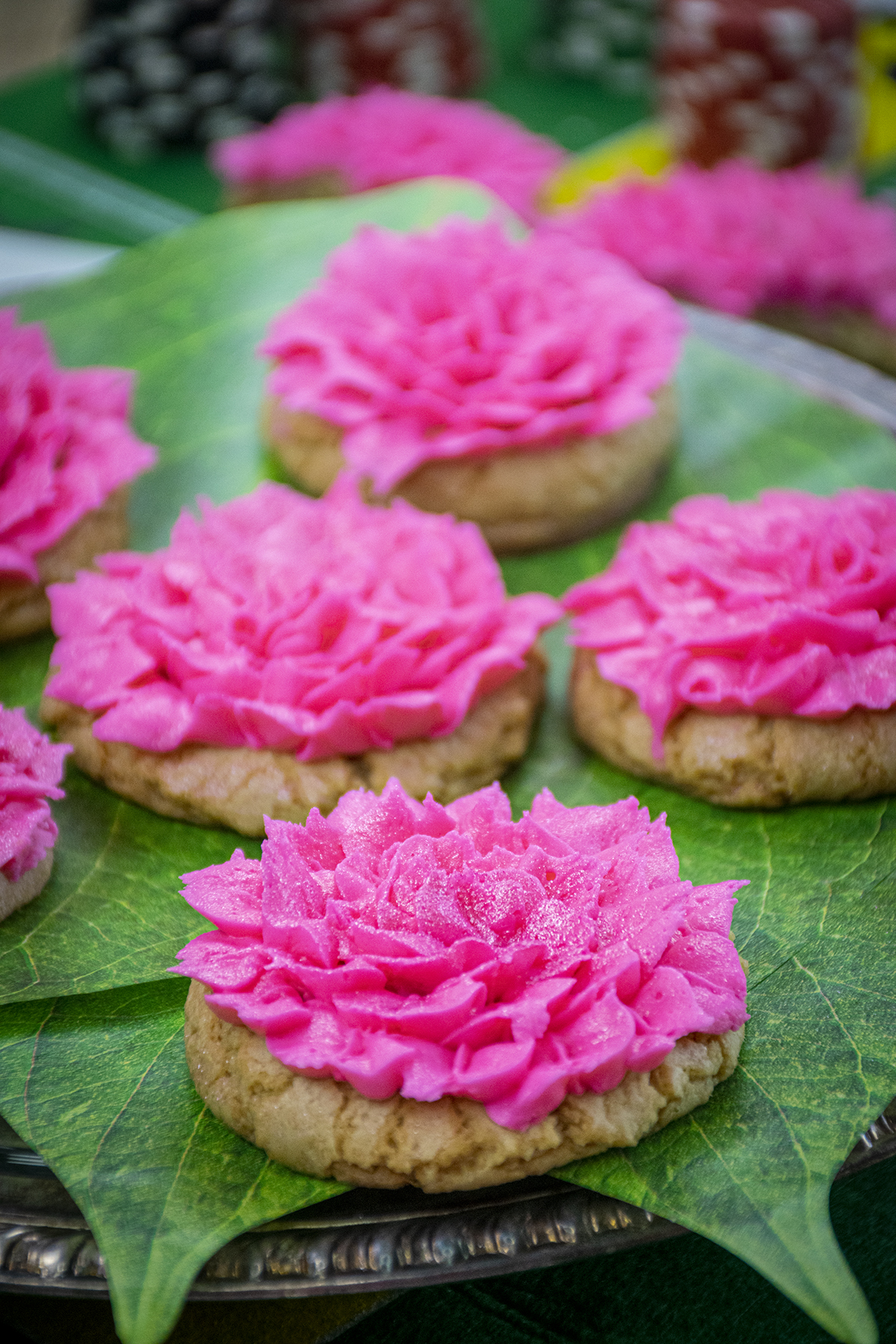 Lotus Flower Cookies Inspired by Percy Jackson The Starving Chef