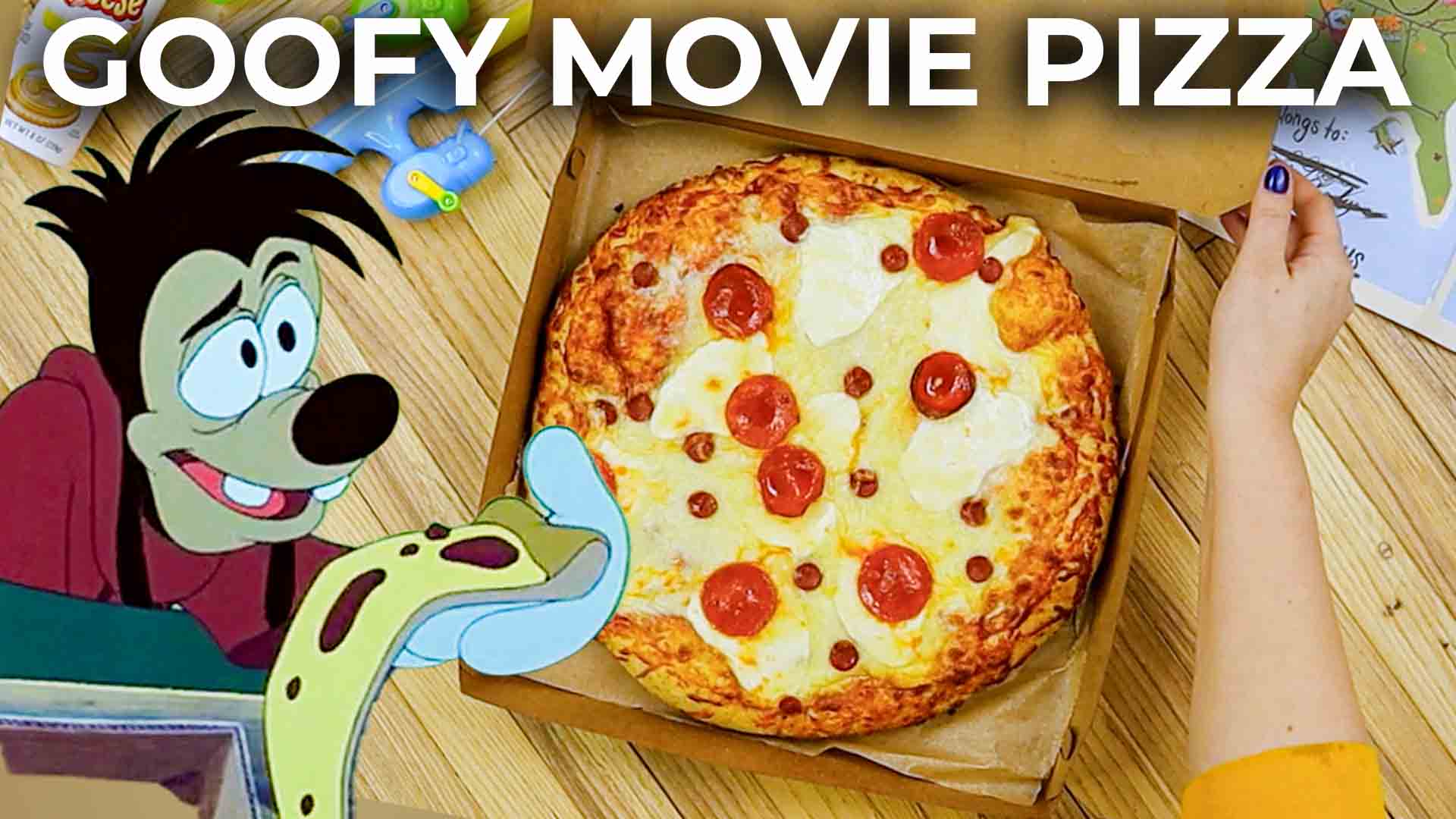 A Goofy Movie Pizza - The Starving Chef