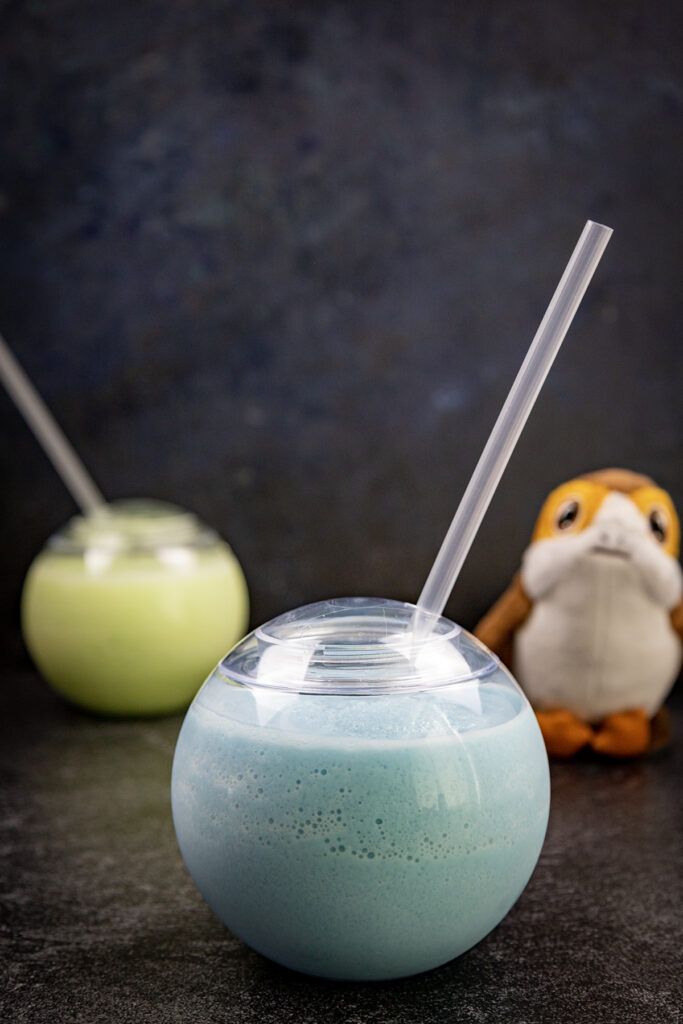 blue milk and porg