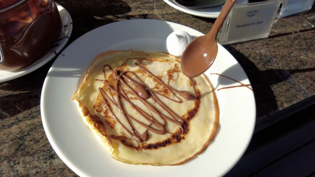 crepes with nutella