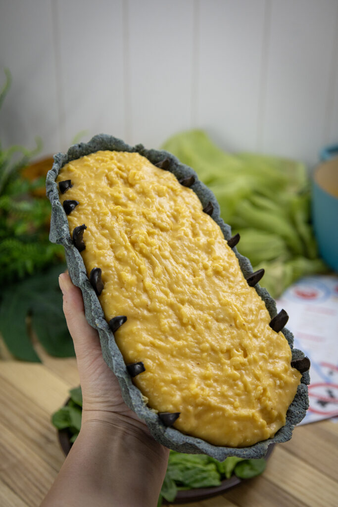 cheesy potato pillbug recipe