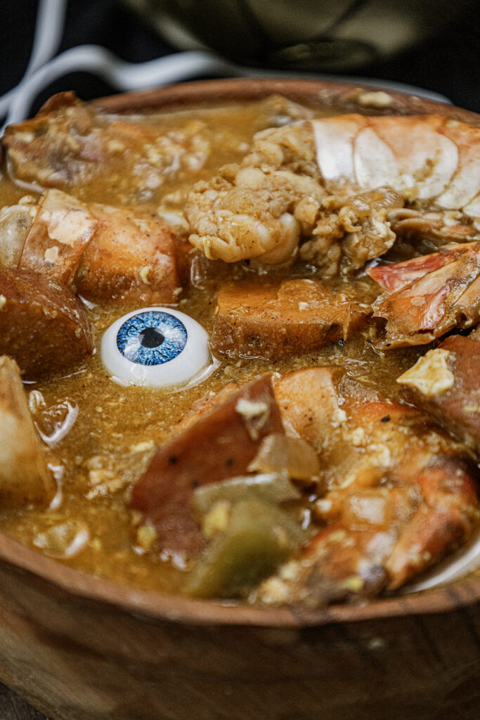 bonzabeast stew with eyeball
