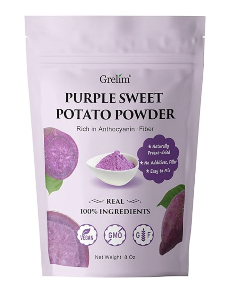 powdered purple potatoes