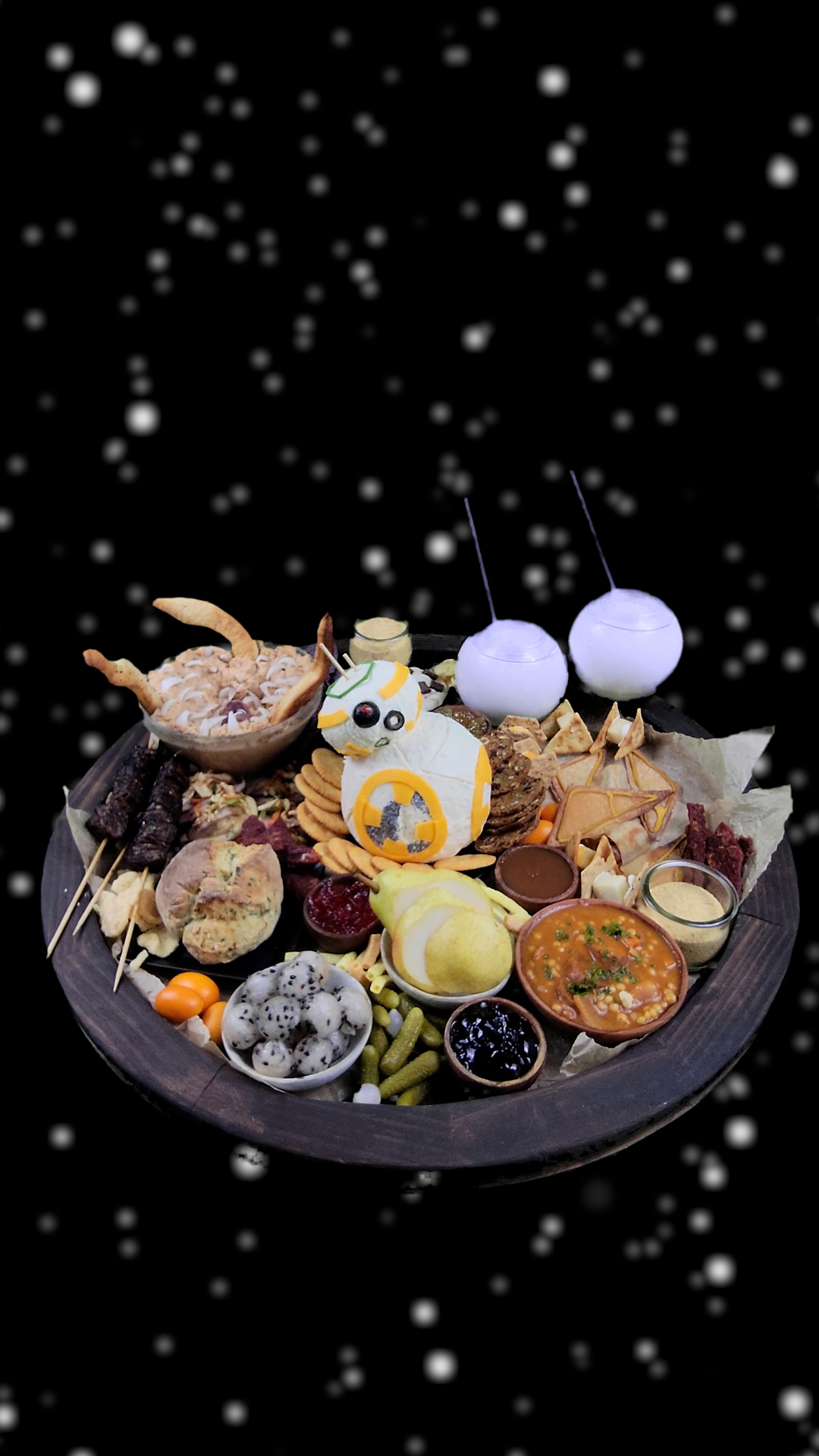 Star Wars Galaxuterie AKA STAR WARS CHEESE BOARD The Starving Chef
