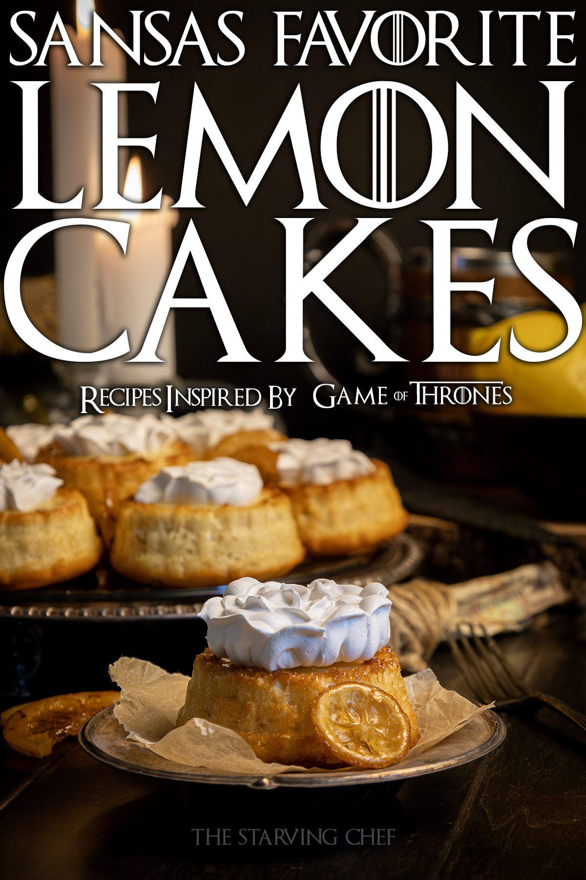 Sansa's Lemon Cakes | Game of Thrones Inspired Recipes